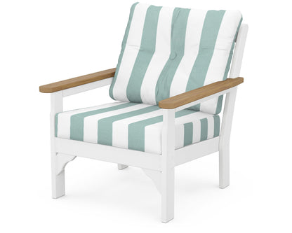 Vineyard Deep Seating Chair - White