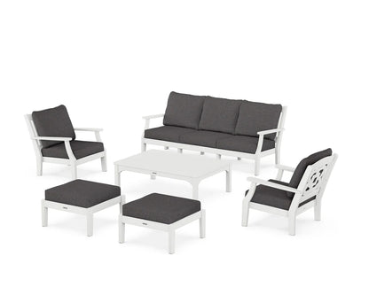 Chinoiserie 6-Piece Lounge Sofa Set