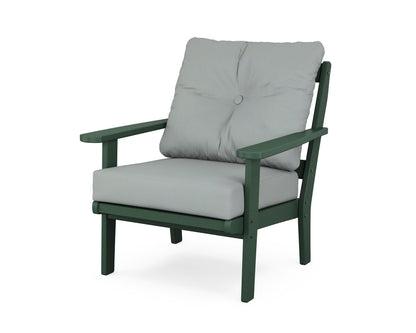 POLYWOOD® Mission Deep Seating Chair in Green / Spa
