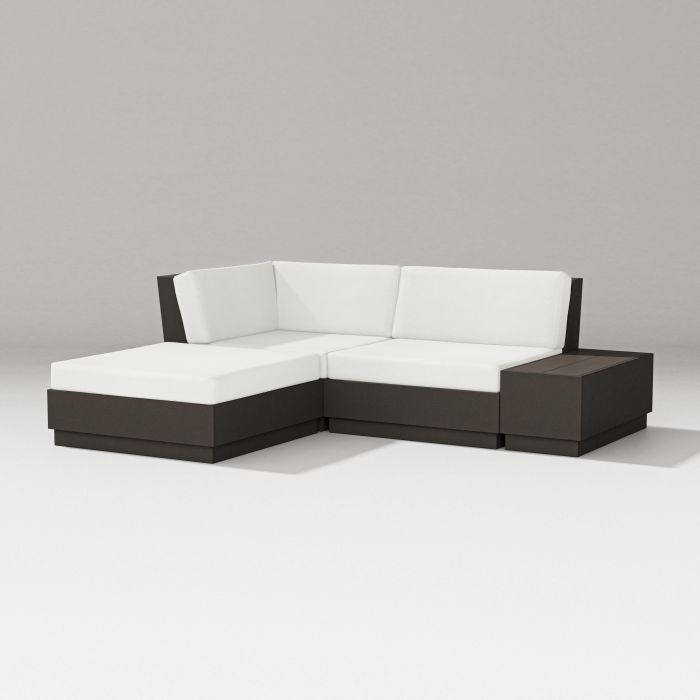 Elevate Loveseat Sectional With Chaise