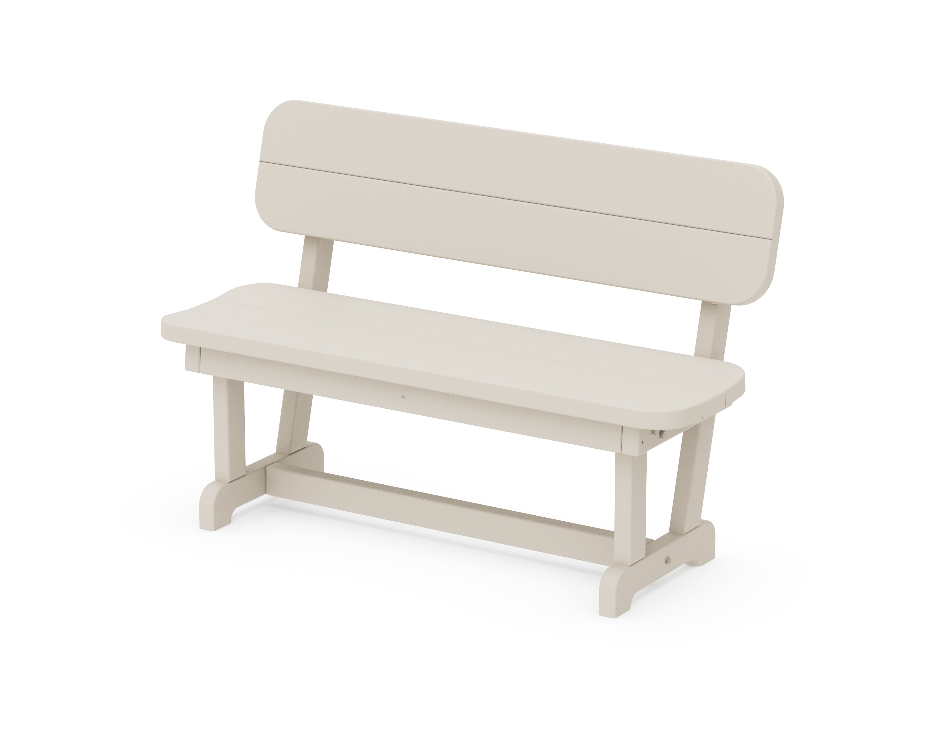 POLYWOOD® Park 48" Bench in Sand