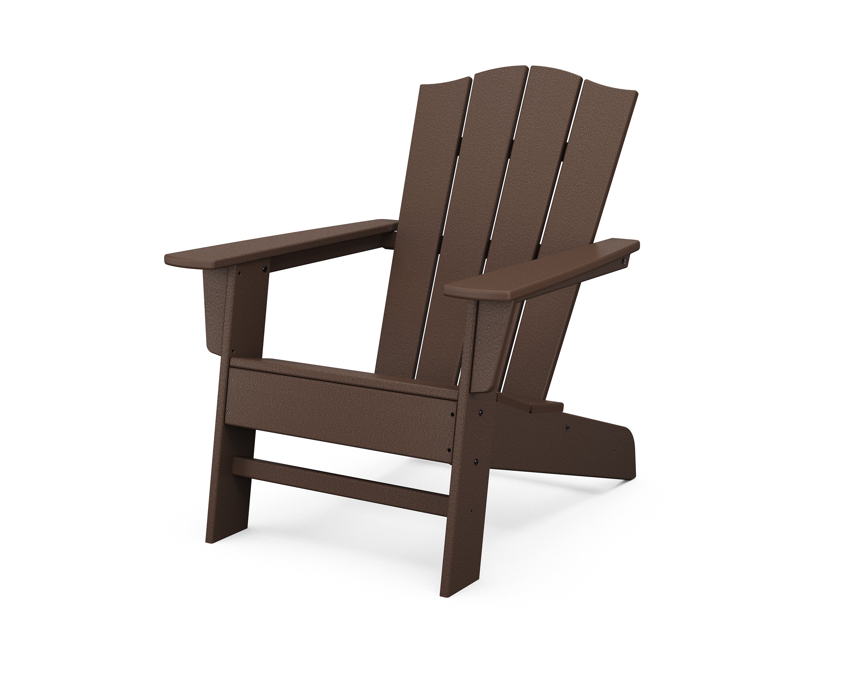 POLYWOOD® The Crest Chair in Mahogany