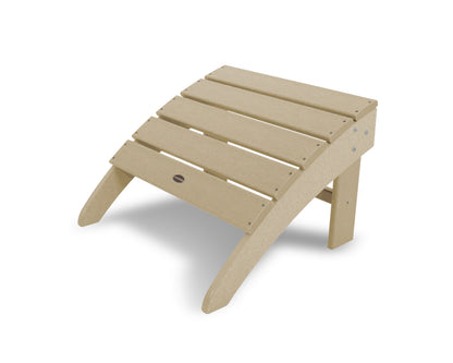 POLYWOOD® South Beach Adirondack Ottoman in Sand