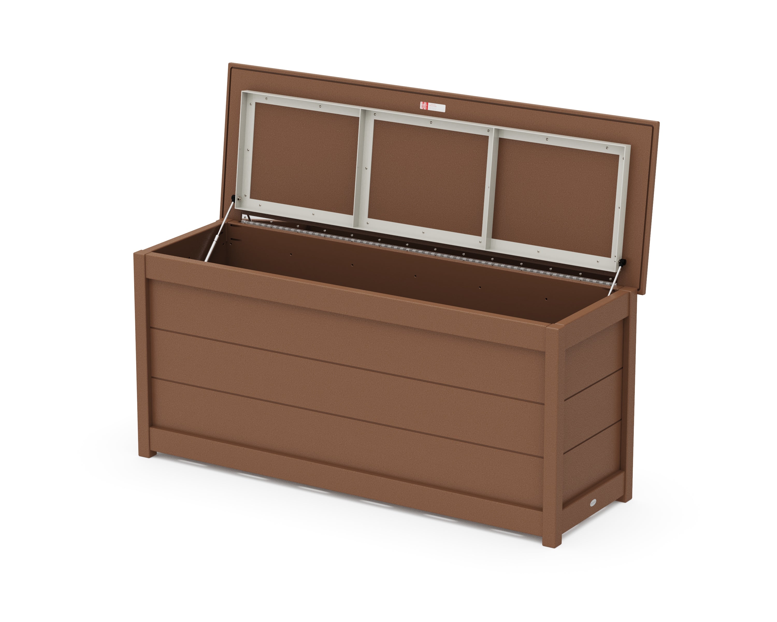 POLYWOOD® 68" Console Table with Storage in Teak