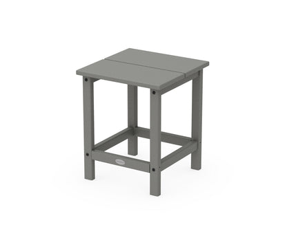 POLYWOOD® Studio Square Side Table in Slate Grey