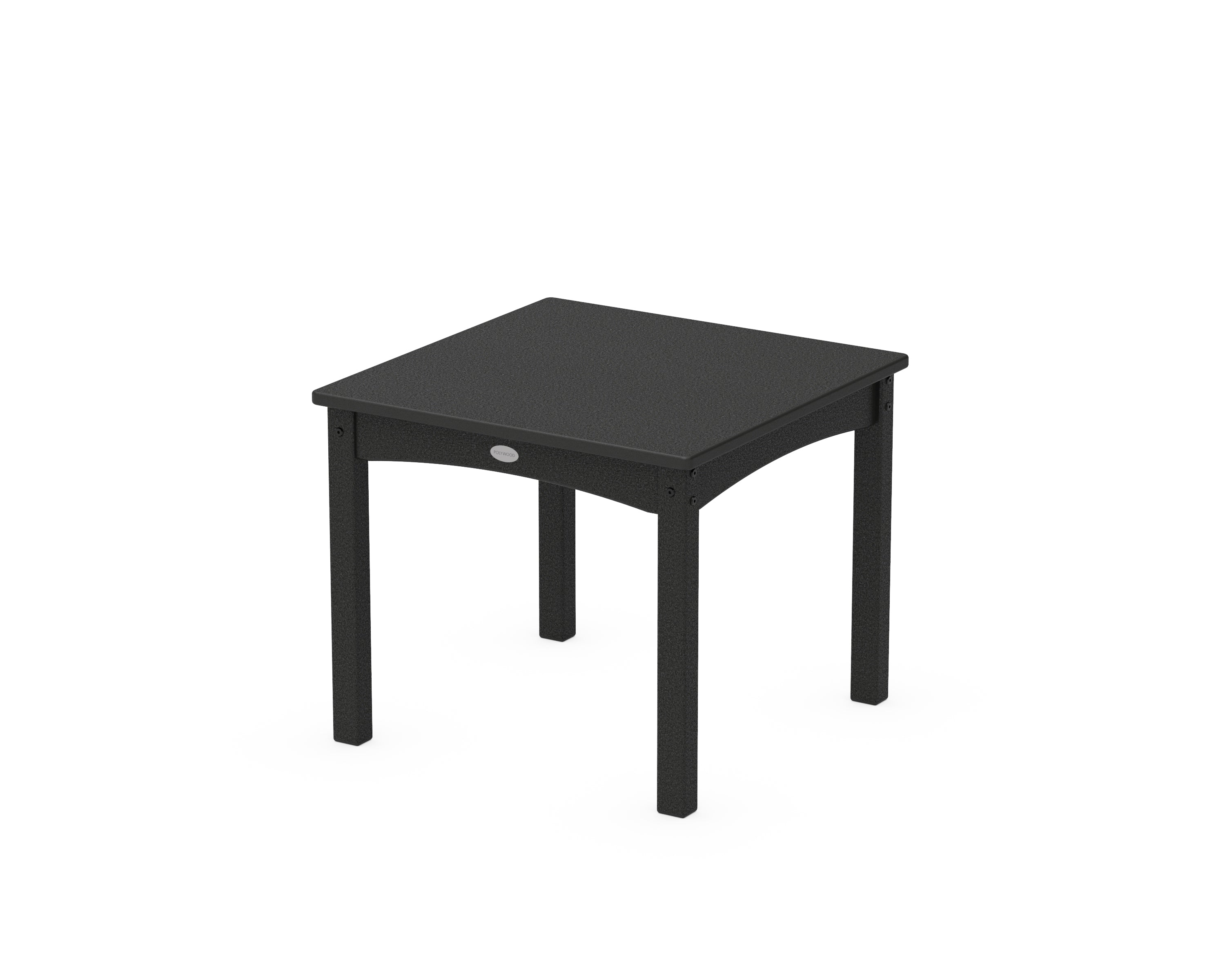 POLYWOOD® Toddler 24" Dining Table in Black