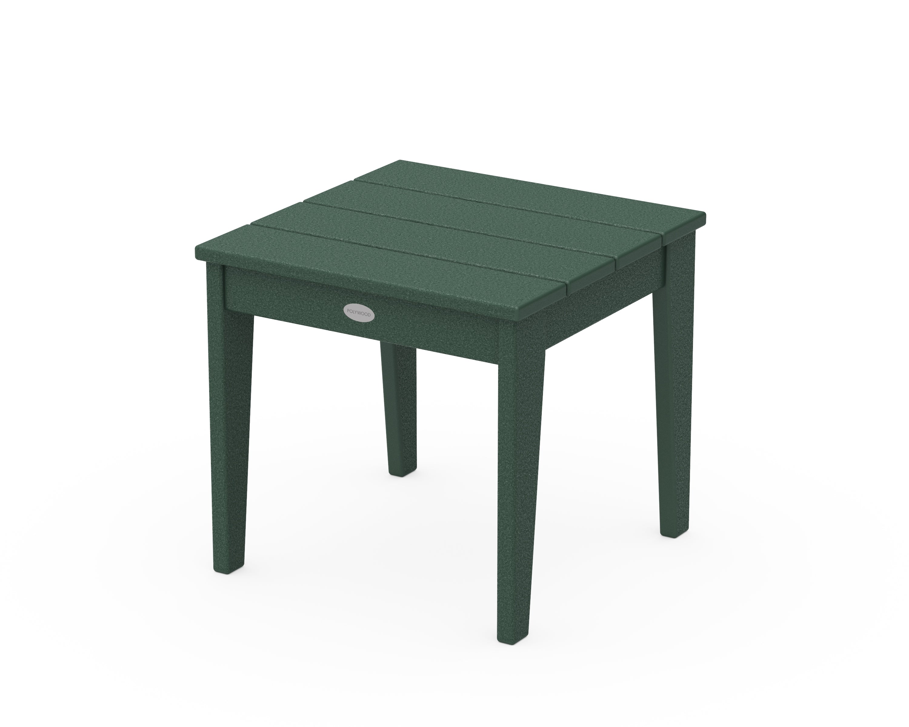 POLYWOOD® Newport 18" Side Table in Green