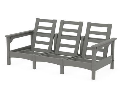 POLYWOOD® Club Sofa Frame in Slate Grey