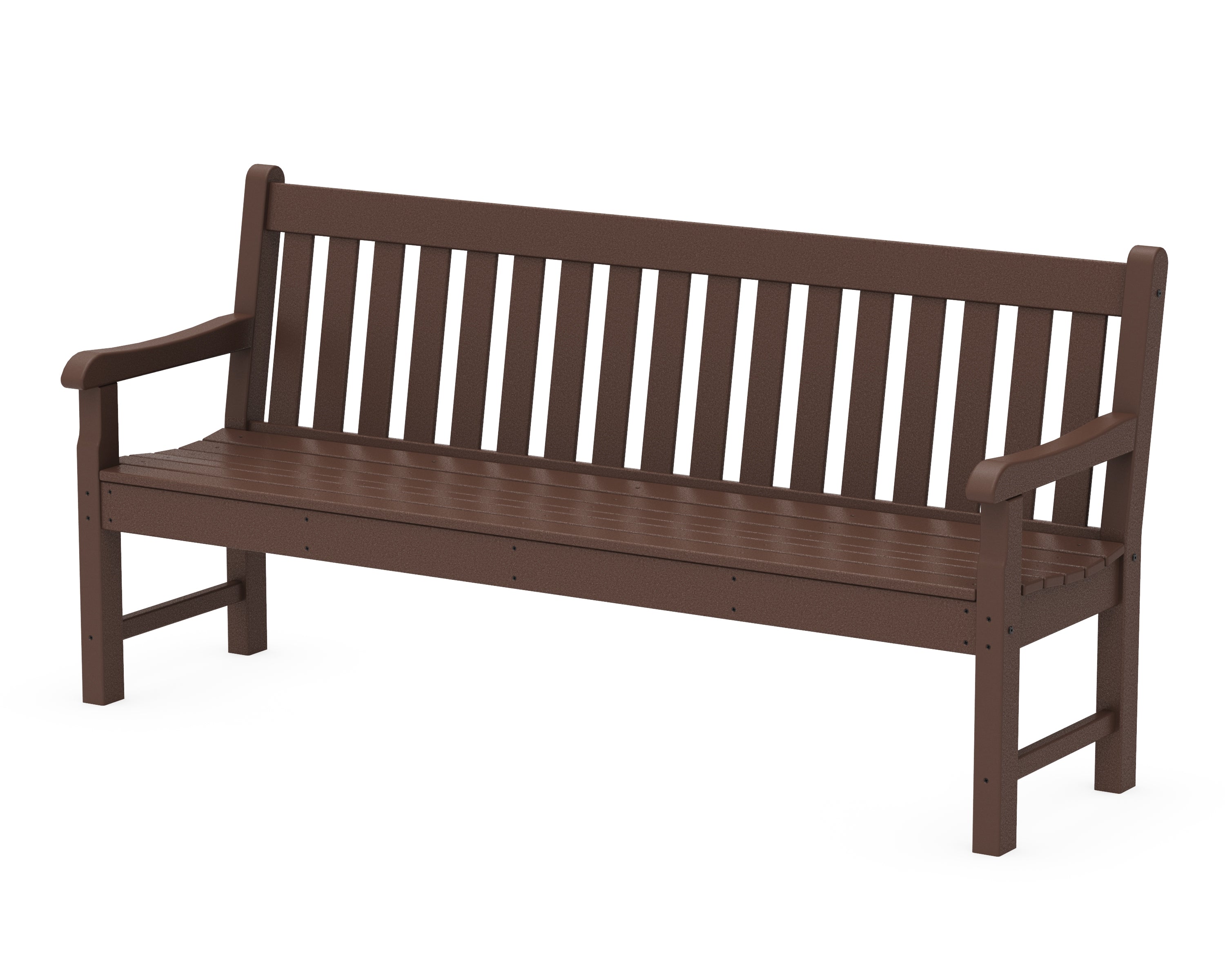 POLYWOOD® Rockford 72" Bench in Mahogany