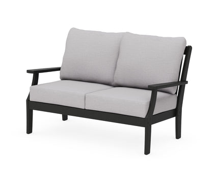 Braxton Deep Seating Loveseat - Black