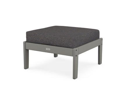 Country Living Cottage Deep Seating Ottoman in Slate Grey / Ash Charcoal