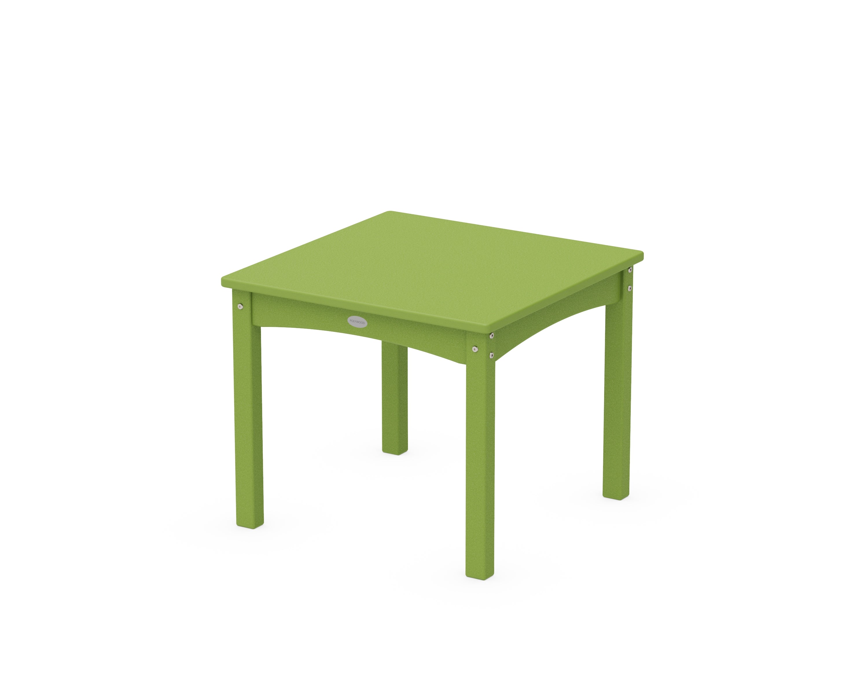 POLYWOOD® Toddler 24" Dining Table in Lime