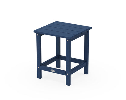 POLYWOOD® Long Island 18" Side Table in Navy
