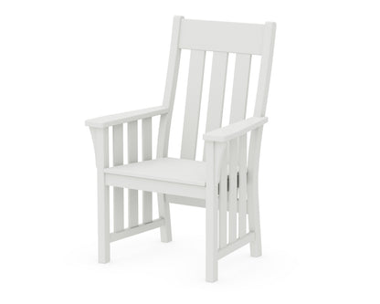 Martha Stewart by POLYWOOD® Acadia Dining Arm Chair in White