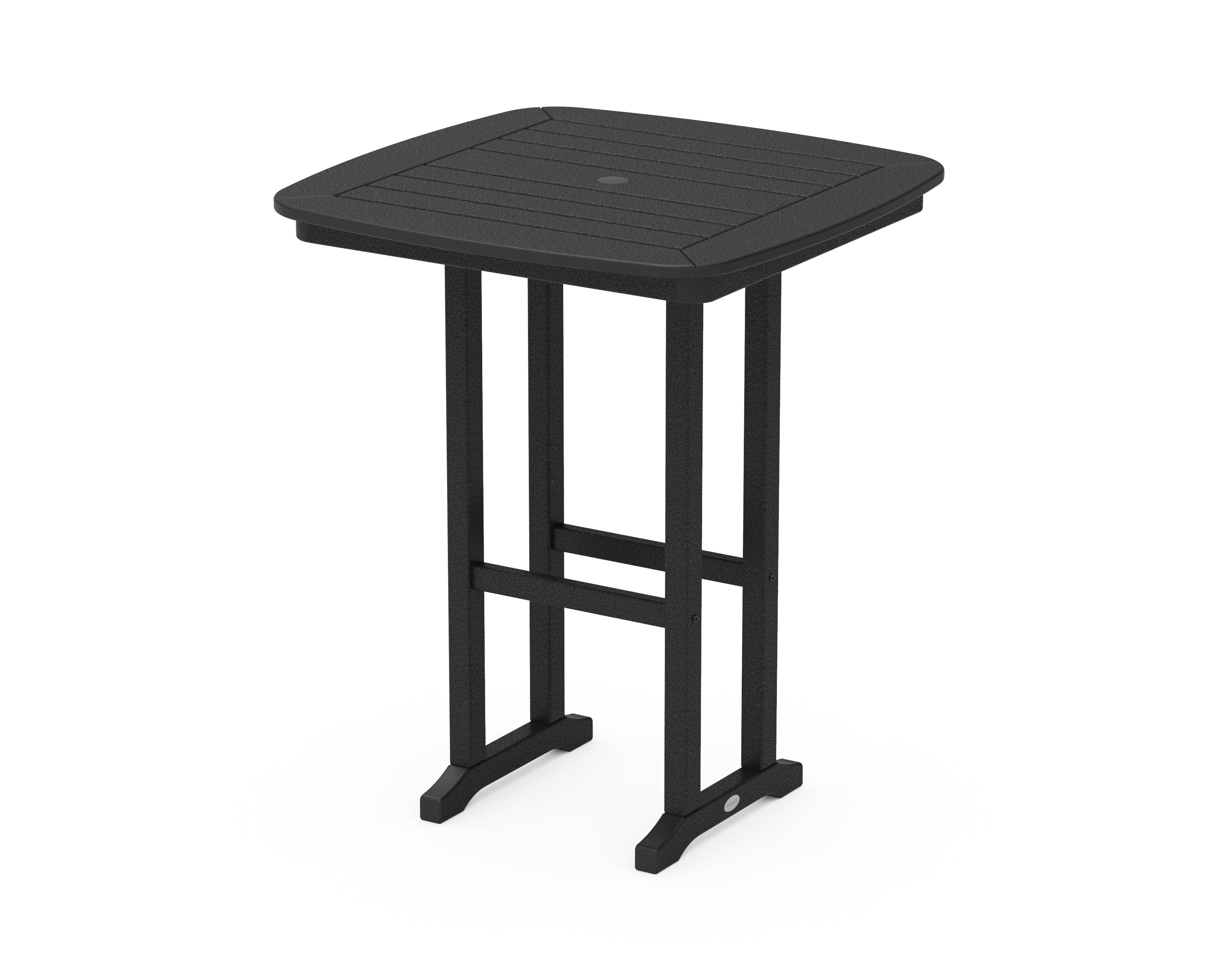 POLYWOOD® Nautical 31" Counter Table in Black
