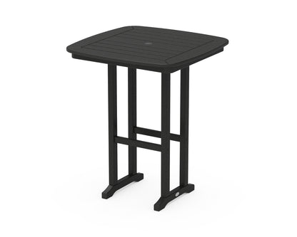 POLYWOOD® Nautical 31" Counter Table in Black