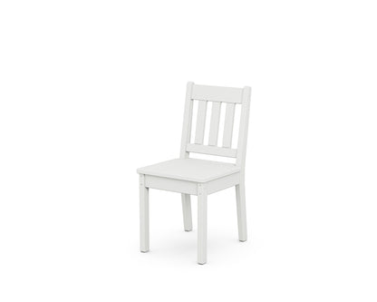 POLYWOOD® Kids Vineyard Dining Chair in White