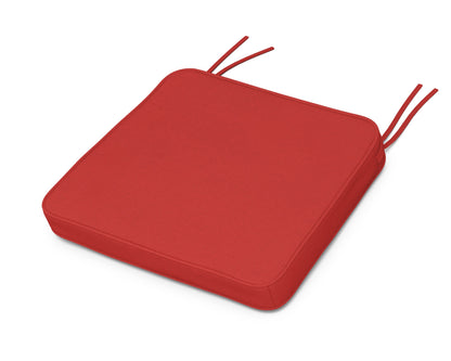 Martha Stewart by POLYWOOD® Chinoiserie Arm Chair Seat Cushion in Crimson Linen