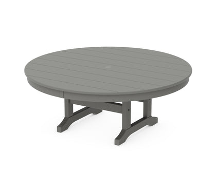 POLYWOOD® Round 48" Conversation Table in Slate Grey