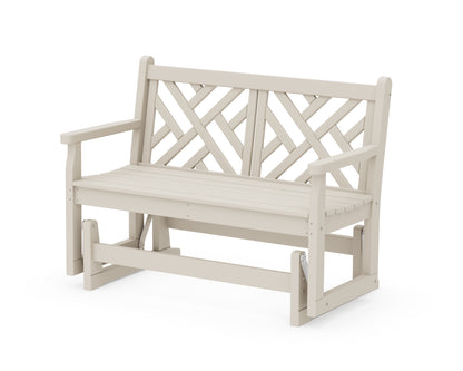 POLYWOOD® Chippendale 48" Glider in Sand