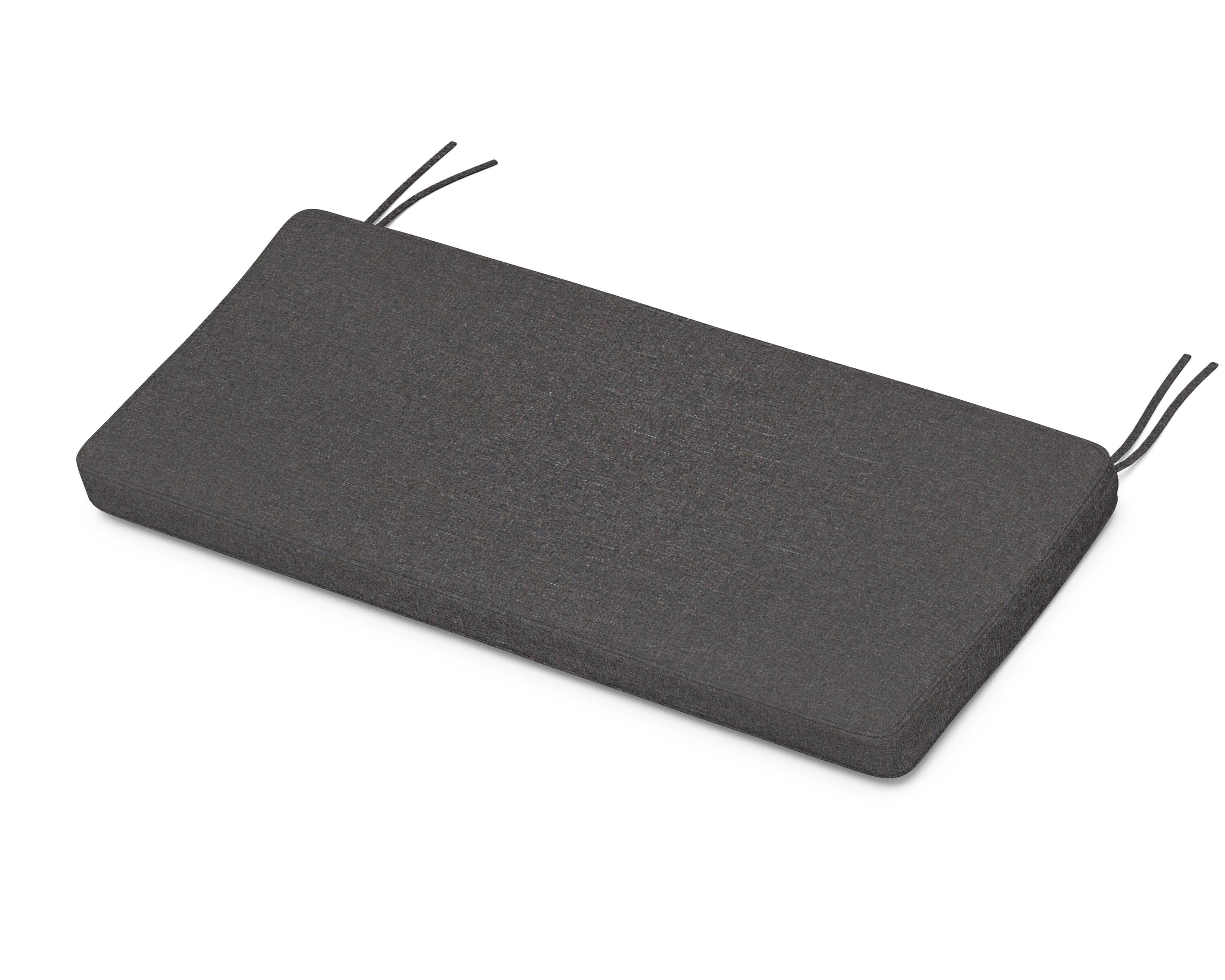 Martha Stewart by POLYWOOD® Chinoiserie Bench Seat Cushion in Ash Charcoal