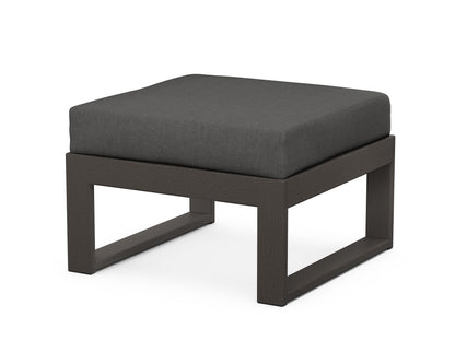 Unbranded Modular Ottoman - Modern in Vintage Coffee / Spectrum Carbon