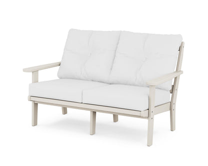POLYWOOD® Mission Deep Seating Loveseat in Sand / Natural