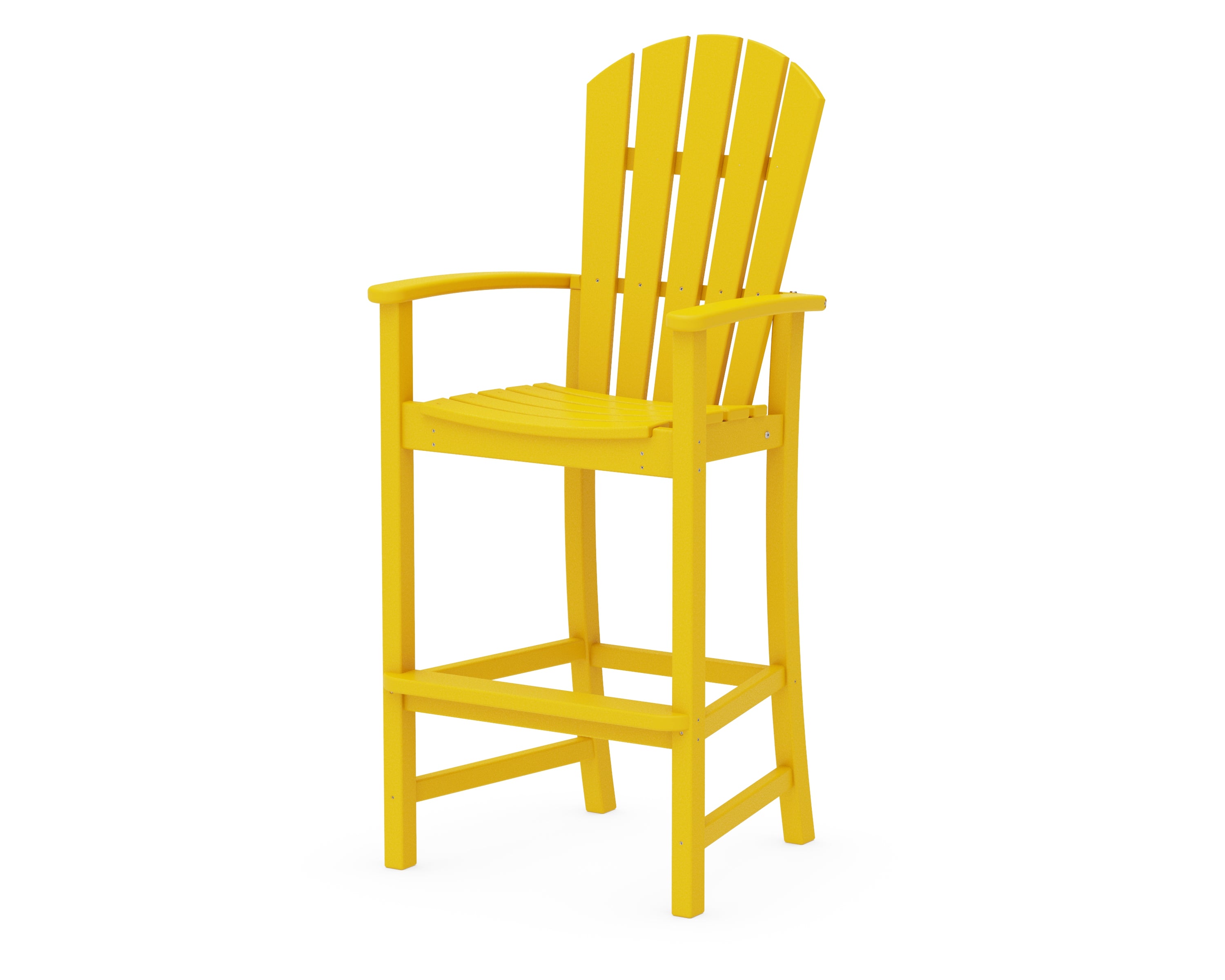 POLYWOOD® Palm Coast Bar Chair in Lemon