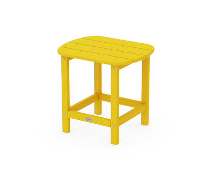 POLYWOOD® South Beach 18" Side Table in Lemon
