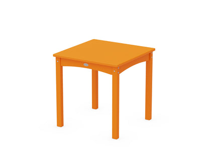 POLYWOOD® Kids 24" Dining Table in Tangerine