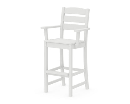 POLYWOOD® Lakeside Bar Arm Chair in White