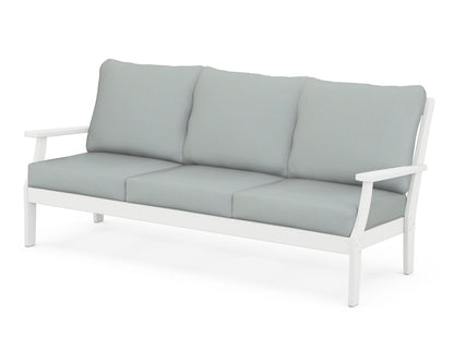 Braxton Deep Seating Sofa - White