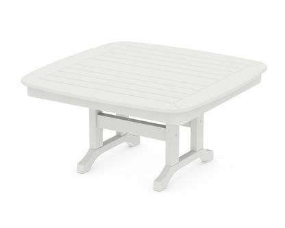 POLYWOOD® Nautical 37" Conversation Table in White