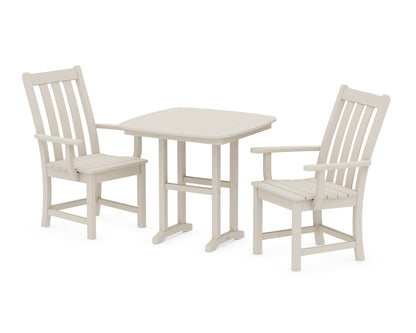 POLYWOOD® Vineyard 3-Piece Dining Set in Sand