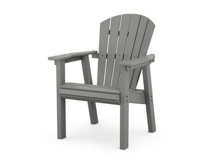 POLYWOOD® Seashell Dining Chair in Slate Grey