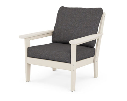 Country Living Cottage Deep Seating Chair in Sand / Ash Charcoal