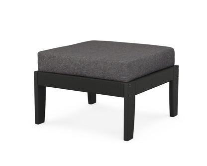 Unbranded Modular Ottoman - Classic in Black / Ash Charcoal