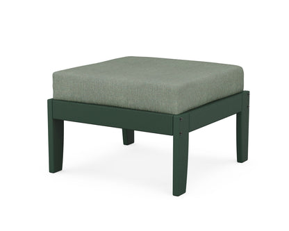 Unbranded Modular Ottoman - Classic in Green / Cast Sage