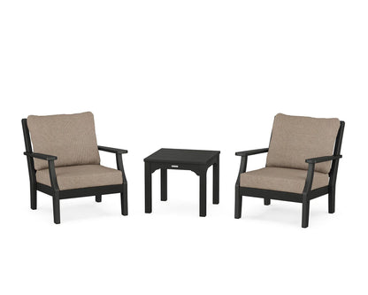 Chinoiserie 3-Piece Deep Seating Set