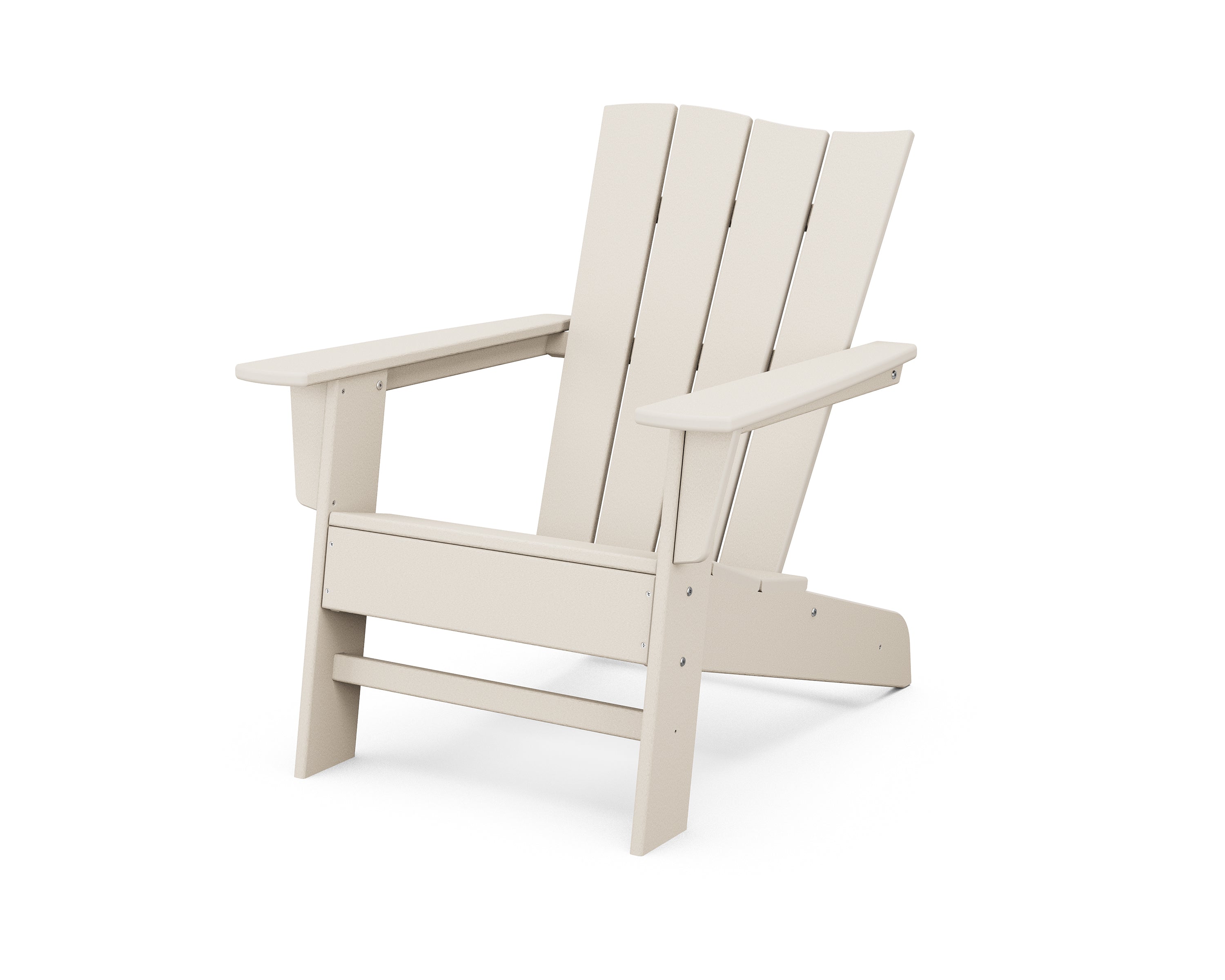 POLYWOOD® The Wave Chair Left in Sand