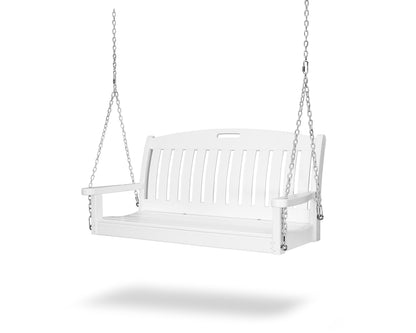 POLYWOOD® Nautical 48" Swing in White