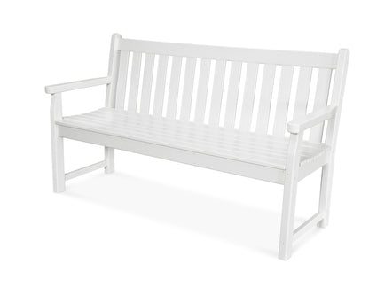 POLYWOOD® Traditional Garden 60" Bench in White