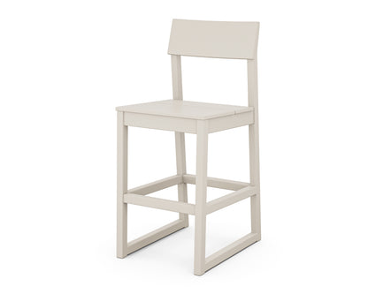 POLYWOOD® EDGE Bar Side Chair in Sand