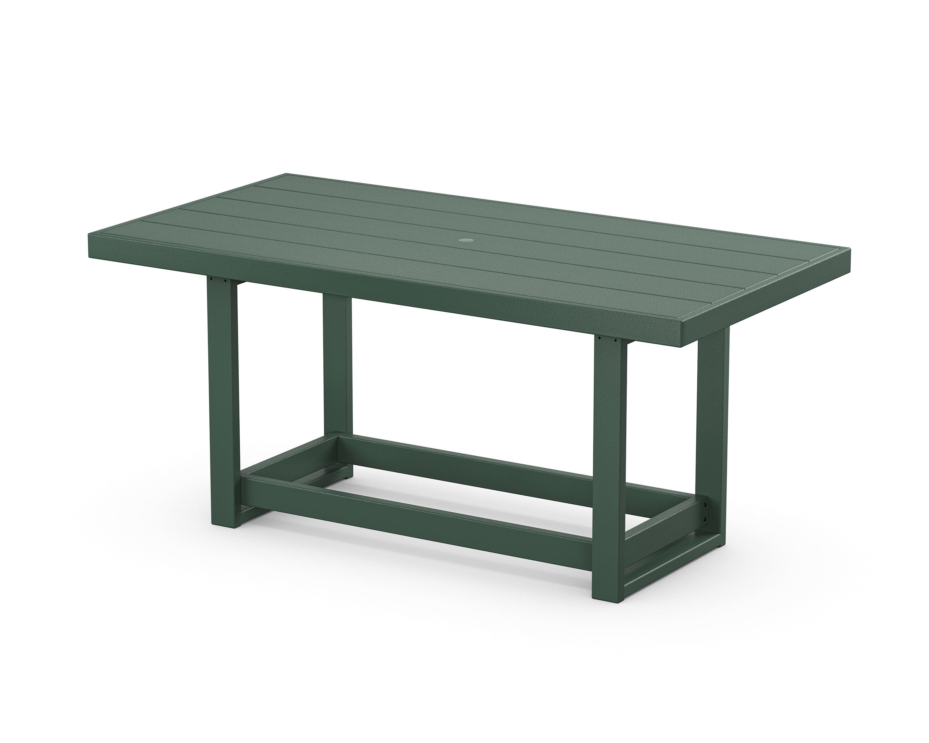POLYWOOD® EDGE 40 x 78 Counter Table in Green