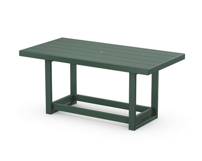 POLYWOOD® EDGE 40 x 78 Counter Table in Green