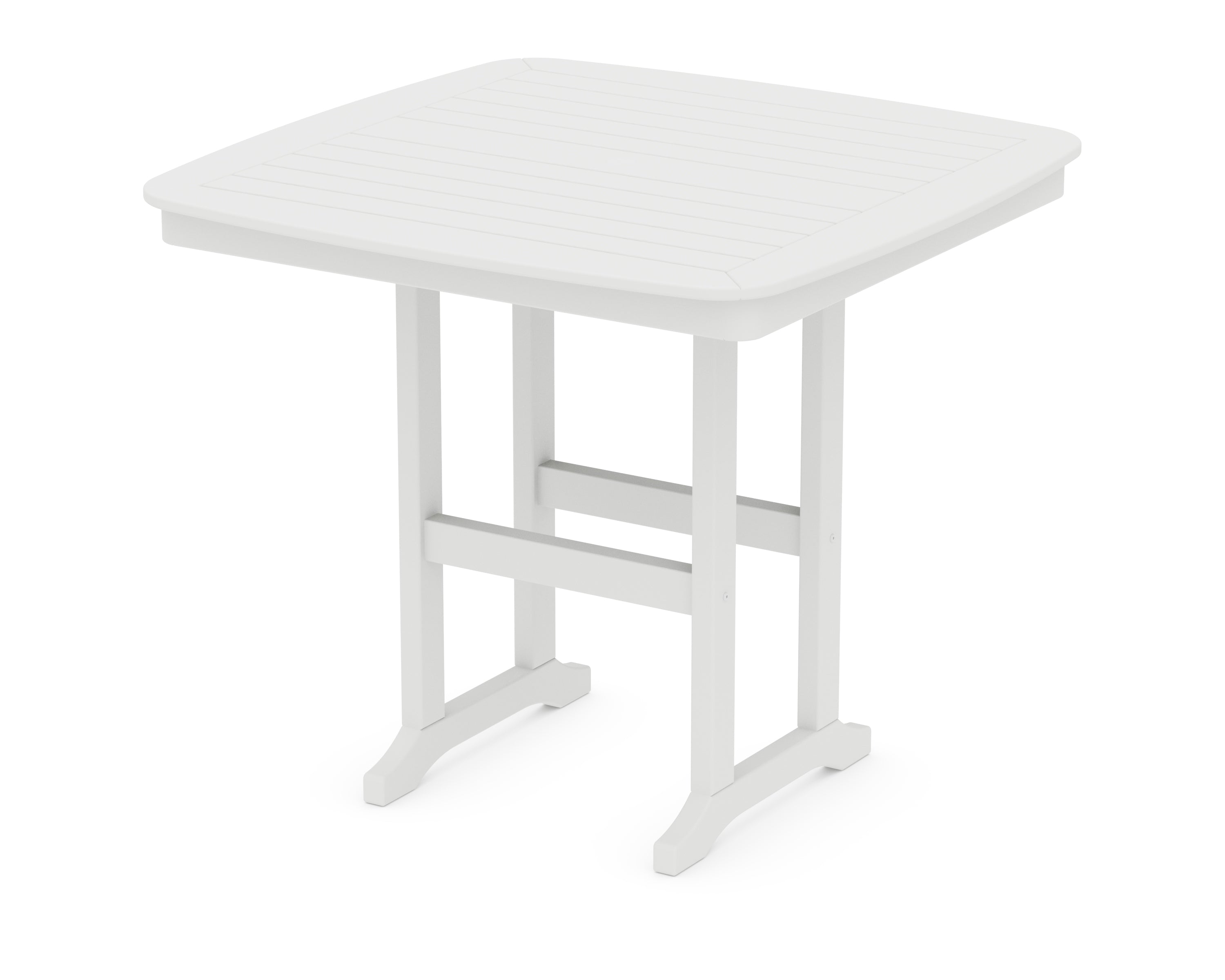 POLYWOOD® Nautical 44" Counter Table in White