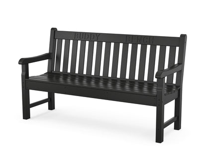 POLYWOOD® 60" Buddy Bench in Black