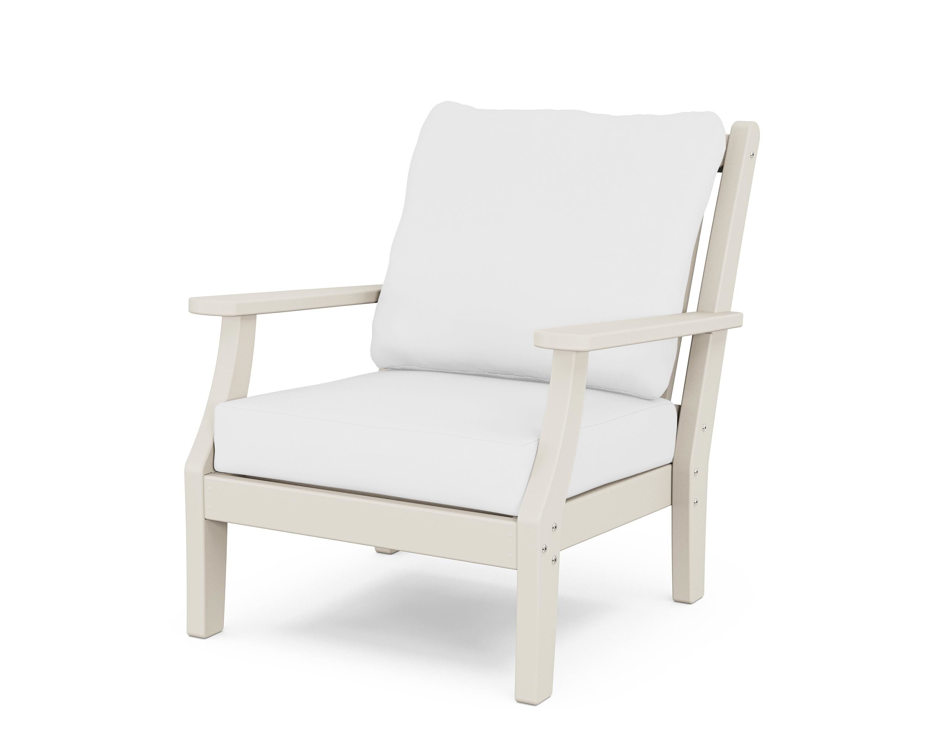 Country Living Wovendale Deep Seating Chair in Sand / Natural
