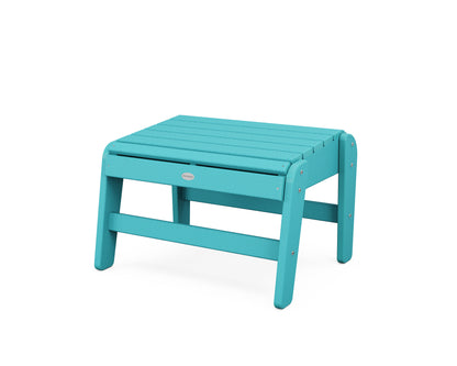 POLYWOOD® Grand Upright Adirondack Ottoman in Aruba