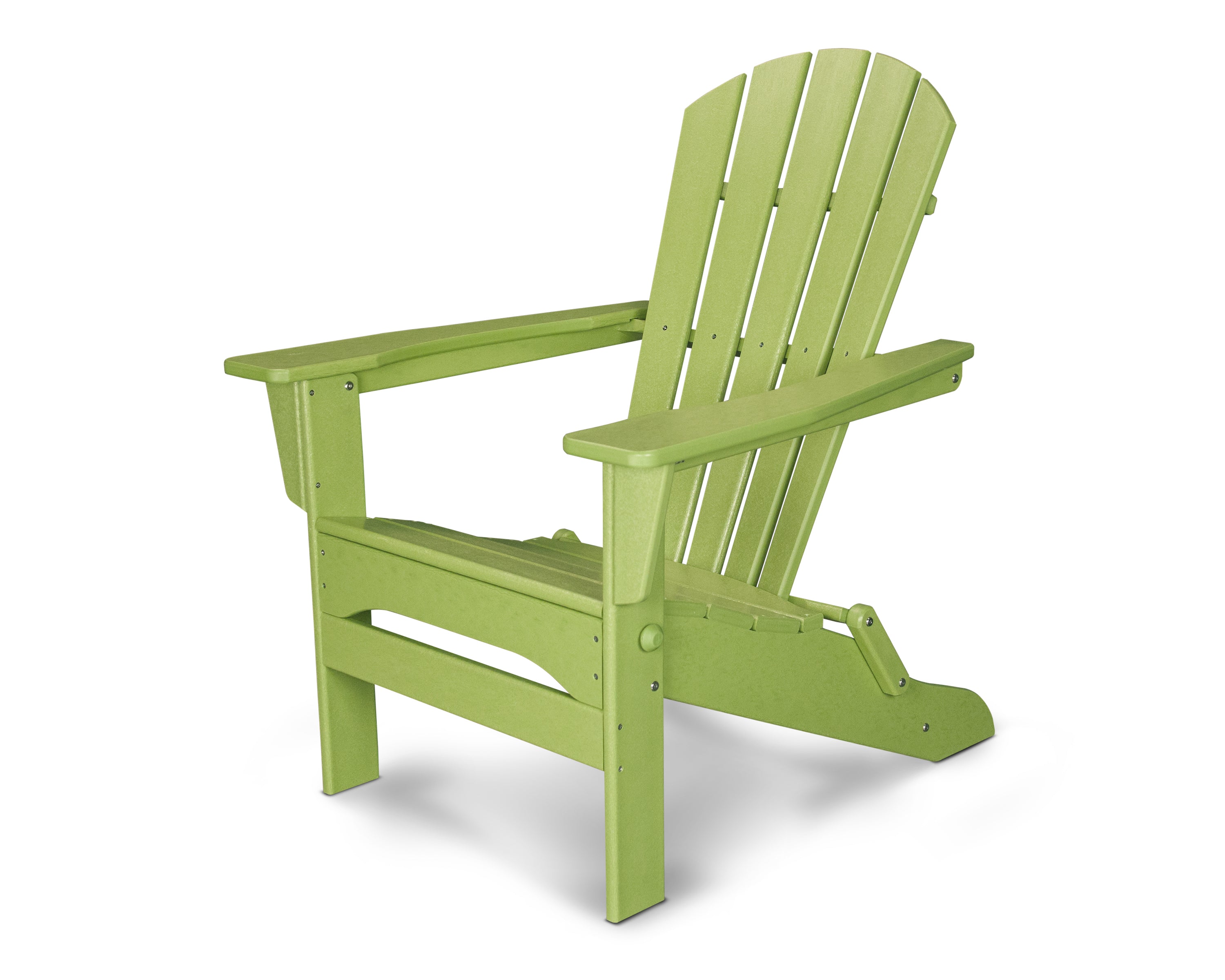 POLYWOOD® Palm Coast Folding Adirondack in Lime